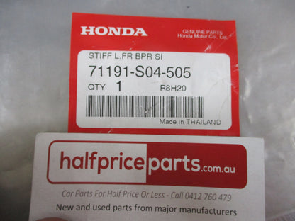 Honda Civic Genuine Front Bumper Bar Headlight Stiffner Bracket New Part