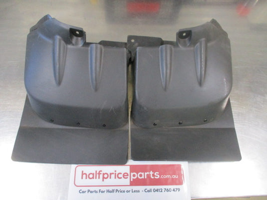 Mitsubishi Triton Genuine Rear Mud Guard Set (Left & Right) Used Part VGC
