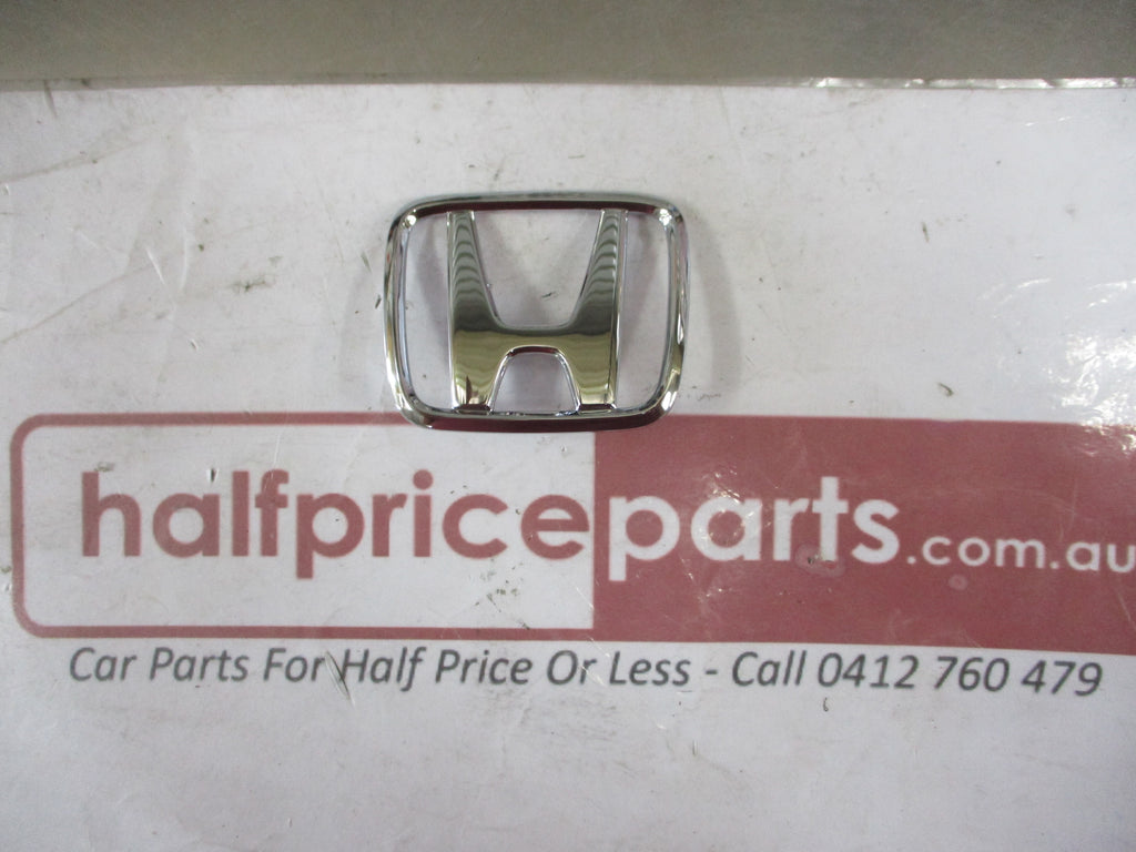 thumbnail image 2 of OEM Honda S2000 Front & Rear Emblem Set – 2000-2001 AP1 Only – Chrome H Badges 75700-SS0-000 75701-S2A-A00 2 of 3