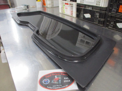 Mitsubishi Triton Genuine Canopy Rear Window Glass And Frame Used Part