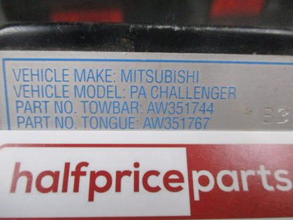 Mitsubishi Challenger Genuine Tow Bar Tongue 2270kg New Part