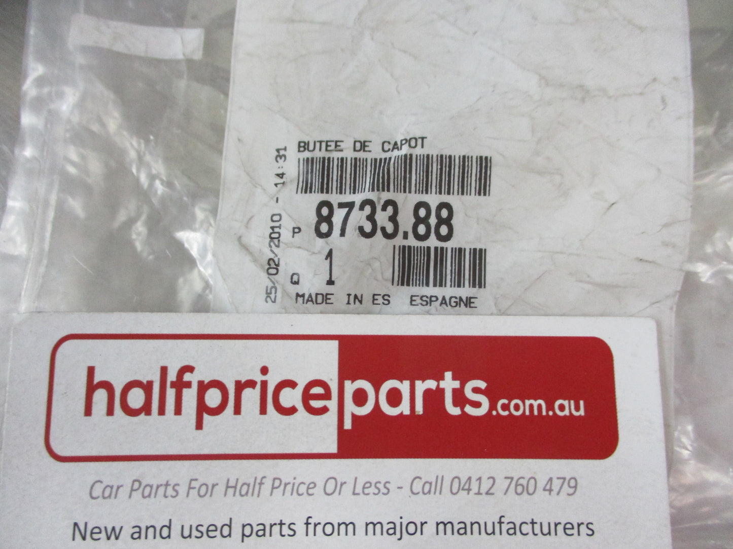Peugeot 308 Genuine Bonnet Buffer New Part