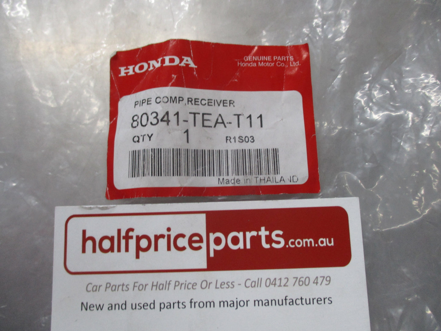 Honda Civic Genuine A/C Compressor Pipe Receiver New Part