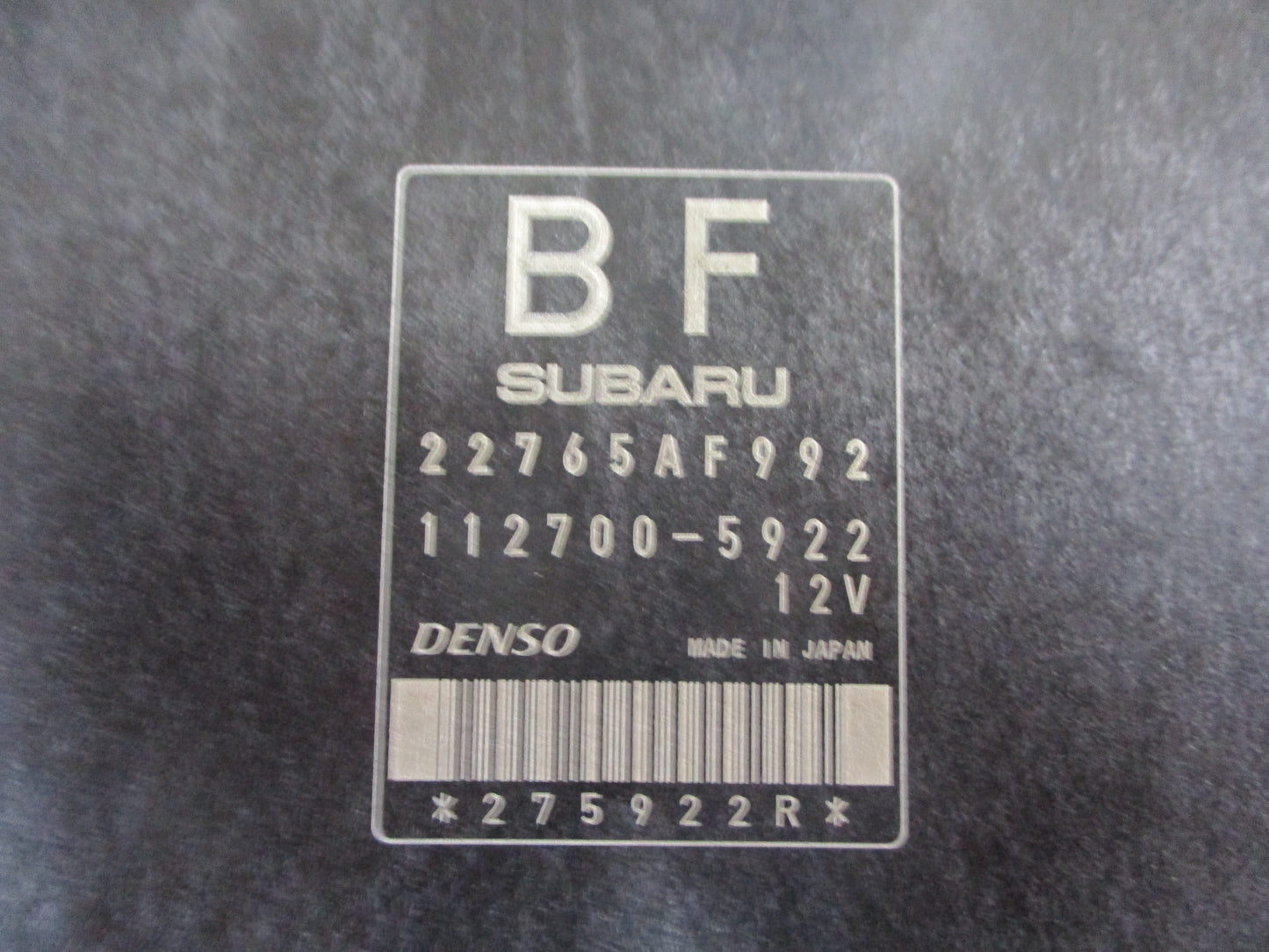 Subaru Impreza Genuine EGI Control Module New Part