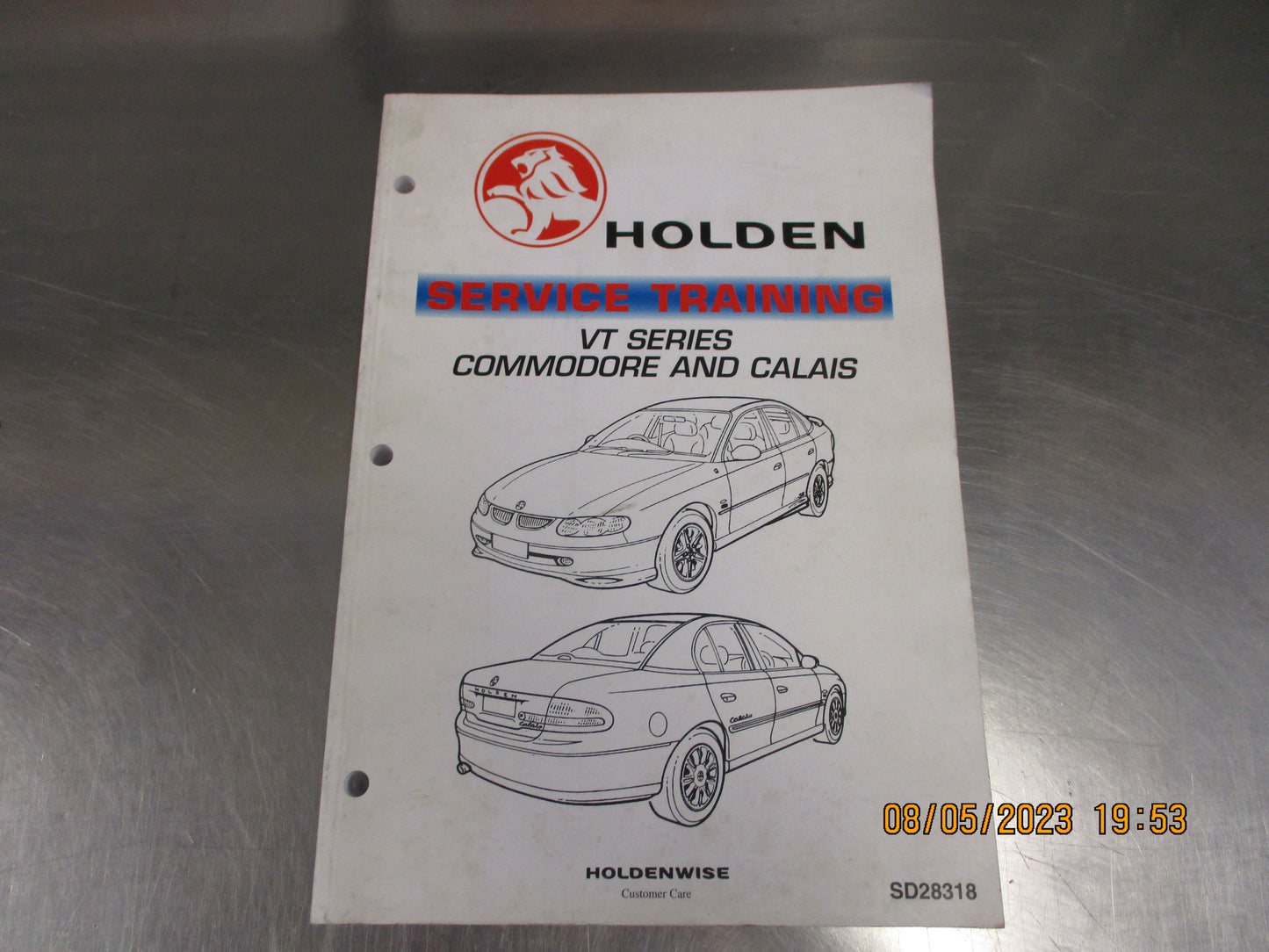 Holden VT-VT Series II Commodore-WM Statesman & Caprice Service Traing Manual Used Part