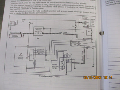 Holden VT-VT Series II Commodore-WM Statesman & Caprice Service Traing Manual Used Part