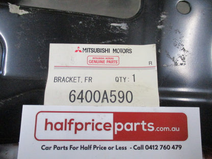 Mitsubishi Pajero Genuine Right Hand Lower Front Bumper Bracket New Part