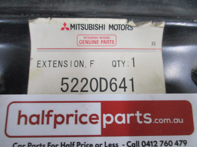 Mitsubishi Outlander Genuine Left Hand Front Side Member Lower Extension New Part