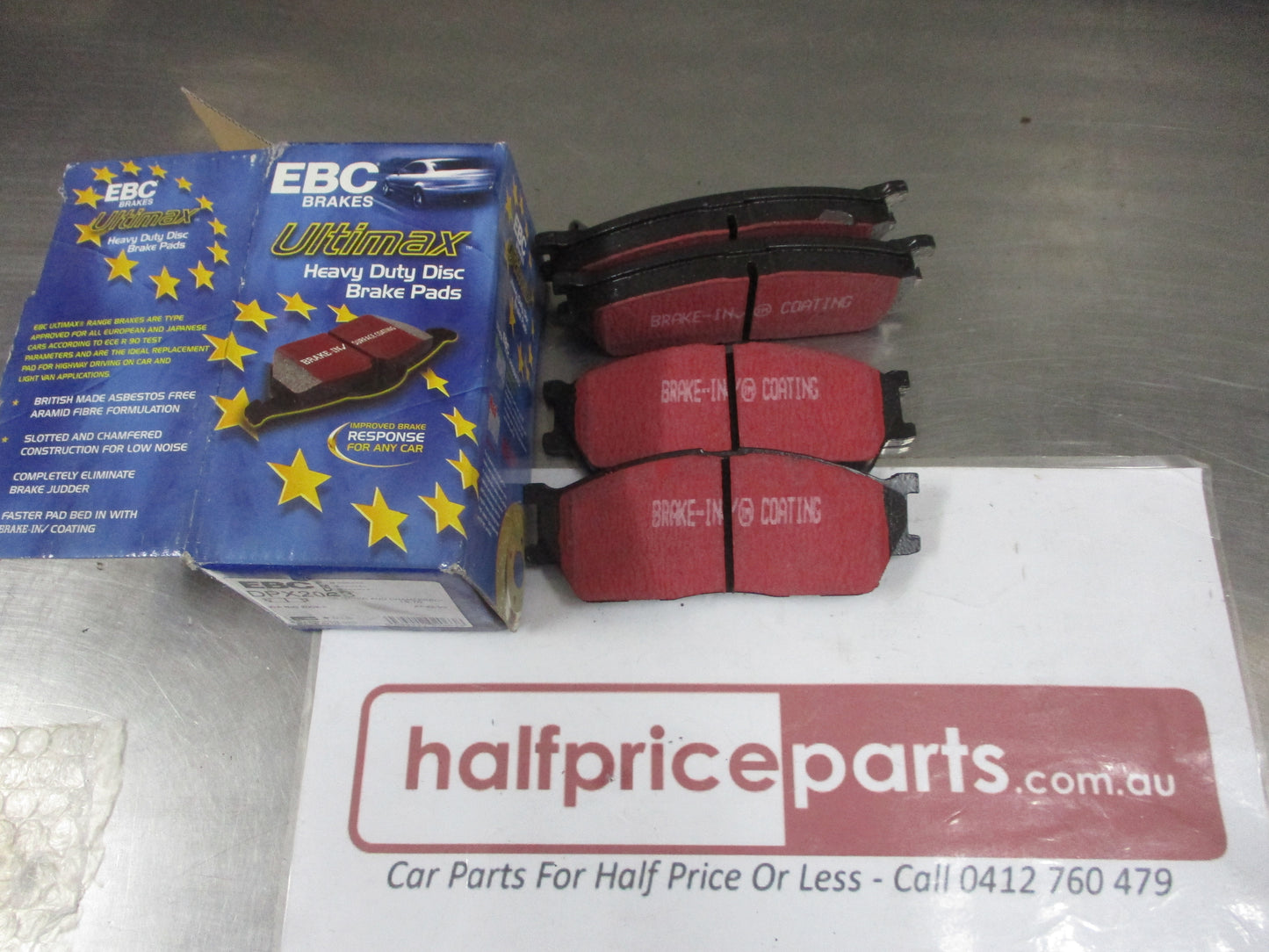 EBC Heavy Duty Front Brake Pad Set Suits Kia Rio New Part
