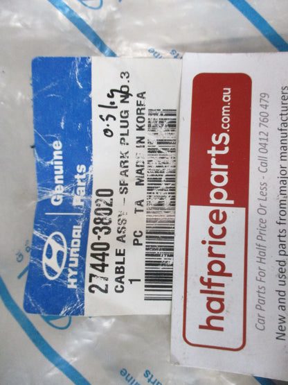 Hyundai Santa Fe/Sonata Genuine Spark Plug Cable No.3 Assy New Part