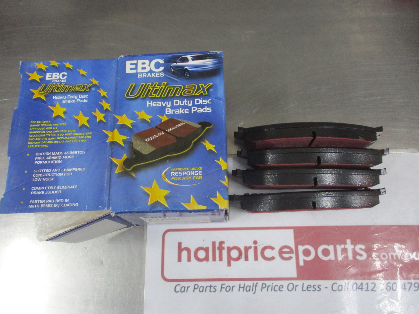 EBC Front Disc Brake Pad Set Suits Toyota Camry ACV36/MCV36 New Part