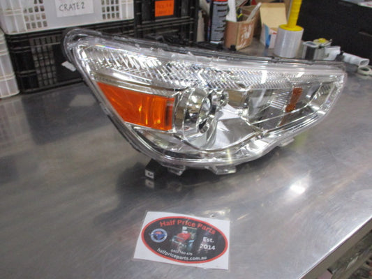 Mitsubishi ASX Genuine Front Right Headlight (Drivers)  New Part