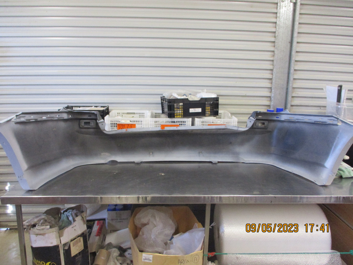 Hyundai Terracan Genuine Rear Bumper Bar Cover In Primer Used Part