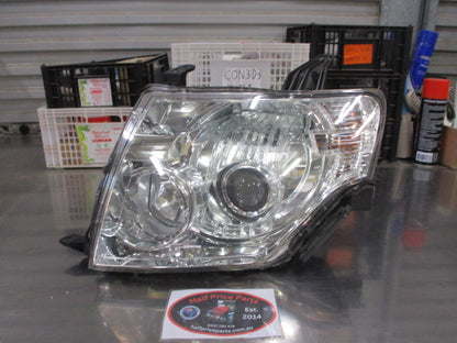 Mitsubishi NT Pajero Exceed Xenon Genuine Left Hand Head Light Used Part