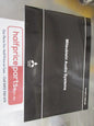 Mitsubishi Genuine Audio Systems Owner's Manual New Part