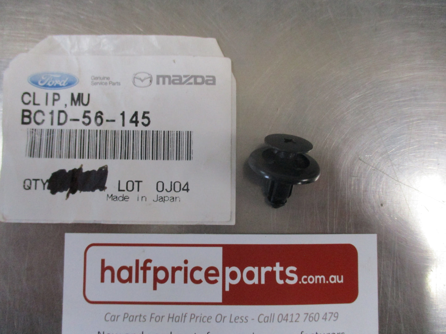 Mazda Genuine Splash Shield Retainer Clip New Part