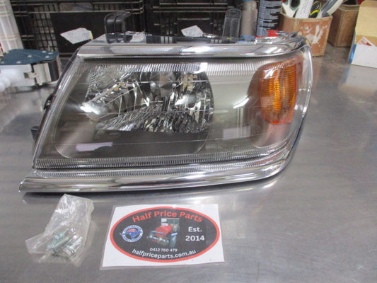 Mitsubishi Challenger XL 3.0 V6 Genuine Left Hand Front Chrome Head Light New Part