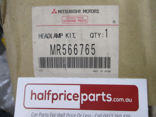 Mitsubishi Challenger XL 3.0 V6 Genuine Left Hand Front Chrome Head Light New Part
