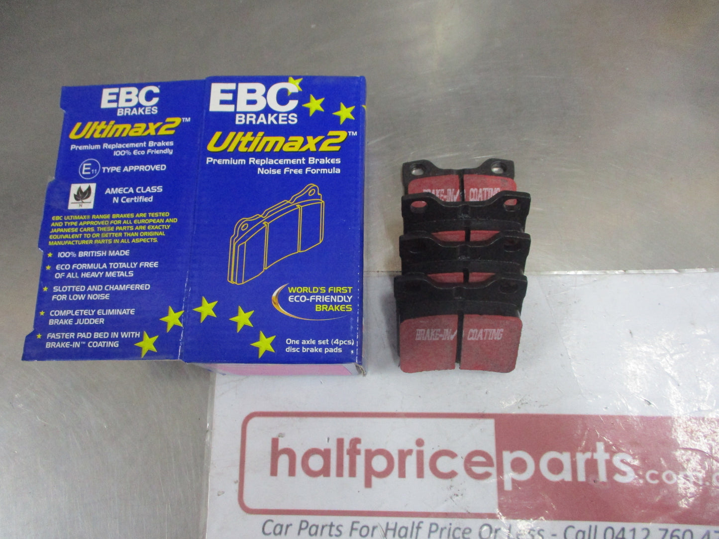 EBC Rear Disc Brake Pad Set Suits Peugeot 406 New Part