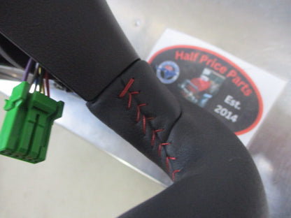 Mitsubishi Outlander Sport Genuine Leather Steering Wheel Red Stitching New Part