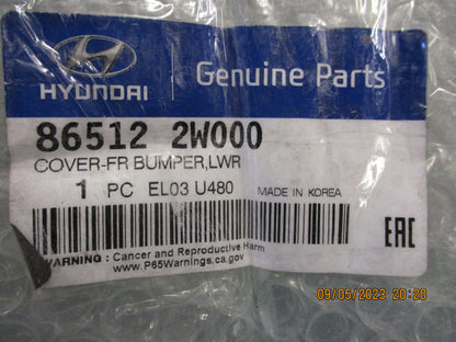 Hyundai Santa Fe Genuine Lower Front Bumper Bar Cover New Part