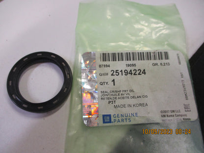 Holden Cruze 1.8 Ltr Genuine Crankshaft Oil Seal New Part