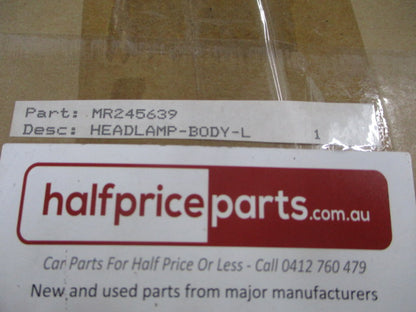 Mitsubishi Magna TE Verada Sedan Genuine Left Hand Headlight New Part