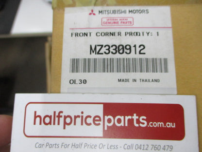 Mitsubishi Pajero Sport Genuine Front Fog Light Bezel Protector Kit (Factory Black) New Part