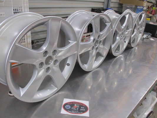 Subaru Impreza WRX STI Genuine Alloy Wheels Set Of 4 16x6.5 Used Part VGC