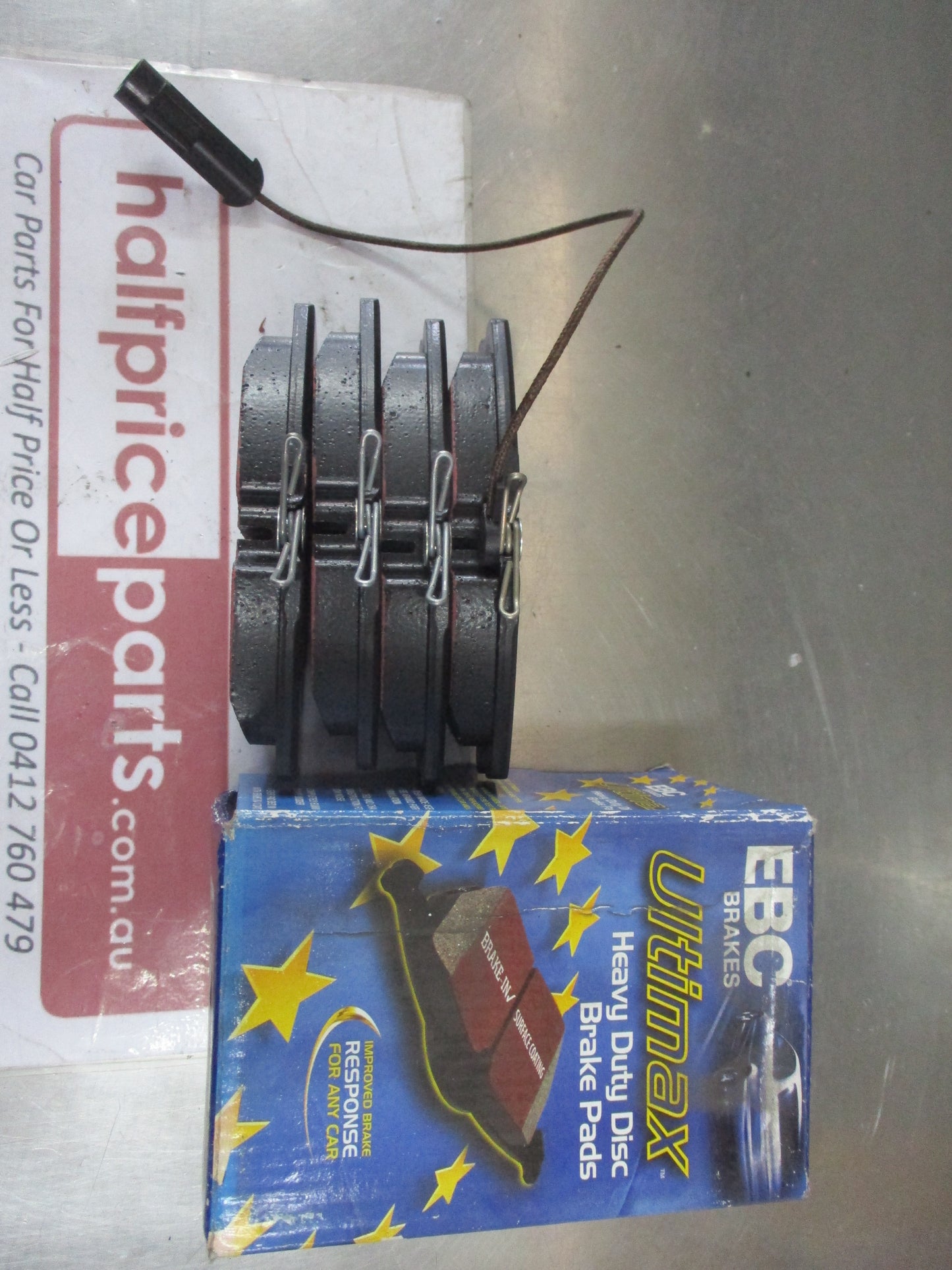 EBC Front Disc Brake Pad Set Suits Alfa 90/155/GTV/Spider/Flat Coupe/Tipo/Lancia Dedra/Delta New Part
