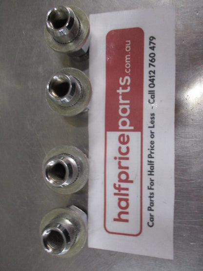 Mitsubishi Magna/Pajero/Eclipse/Galant/3000GT Genuine Chrome Wheel Nuts Set Of (4) New Part