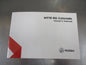 Holden RG Colorado Genuine Owners Manual MY19 New Part