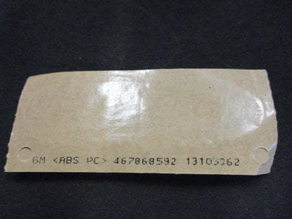 Holden Astra Genuine Chrome Rear CD Emblem New Part