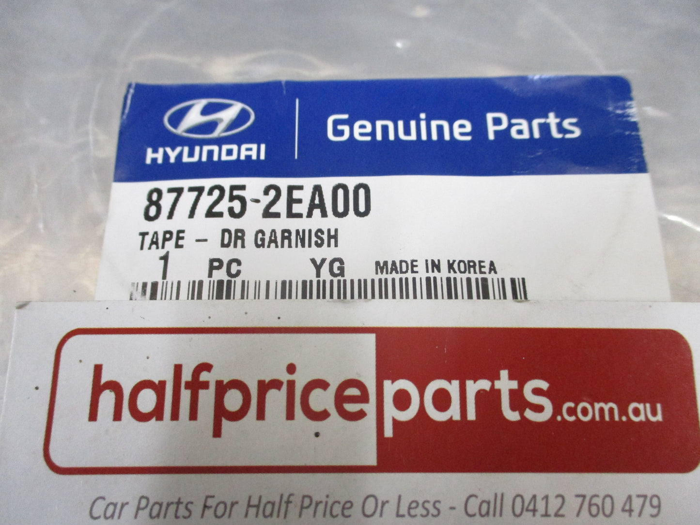 Hyundai Tucson Genuine Door Tape Garnish (Roll) New Part