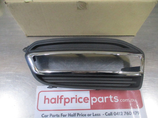 Ford FG Falcon Genuine Left Hand Front Bumper Deflector Bezel With Chrome Moulding New Part