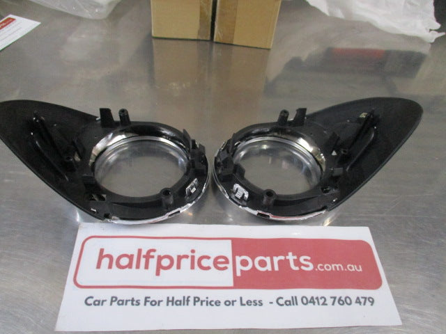 SSS Auto Front Chrome Fog Light Bezel Pair Suitable for Ford Falcon FG New Part