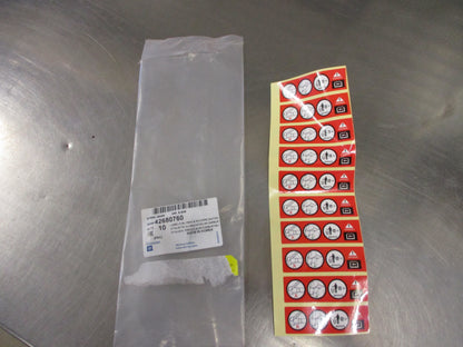 Holden Captiva Genuine Lable Set Fuel Feed Return Pipe New Part