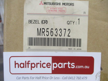 Mitsubishi Montero Sport Genuine Right Hand Front Chrome Headlight Bezel New Part
