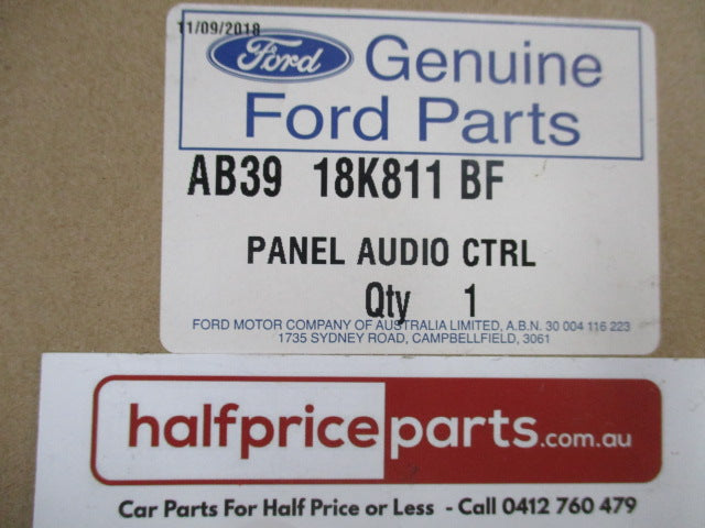 Ford PX Ranger Genuine Radio/CD Player Audio Control Panel Assembly New Part