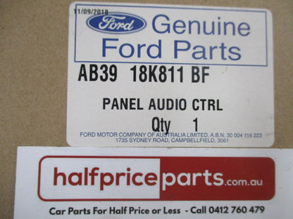 Ford PX Ranger Genuine Radio/CD Player Audio Control Panel Assembly New Part