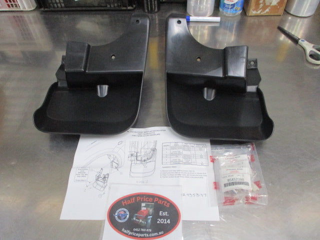 Mitsubishi Triton MN/ML Genuine 4x2 Front Mudflap Set New Part