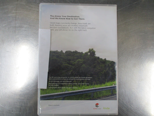 Mazda Genuine TomTom SDCard-CD Map Upgrades Australia 22 New Zealand 11 New Part