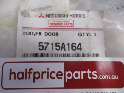 Mitsubishi Triton Dual Cab Genuine Right Hand Front Door Traction Lock Mechanism Rod New Part