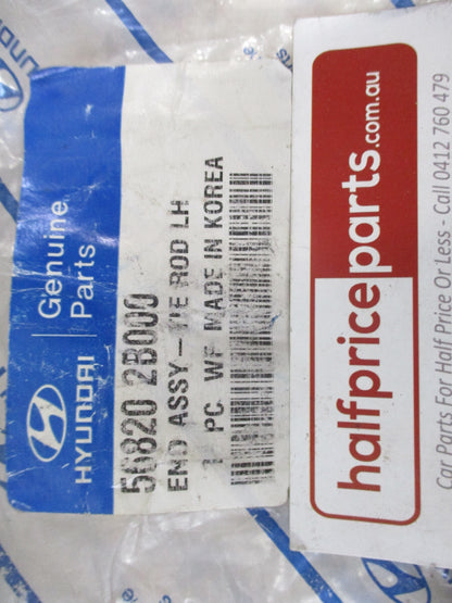 Hyundai Santa Fe Genuine Left Hand Front Outer Tie Rod End New Part.