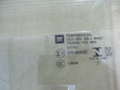 Holden Equinox Genuine Front Passenger Window Glass New Part