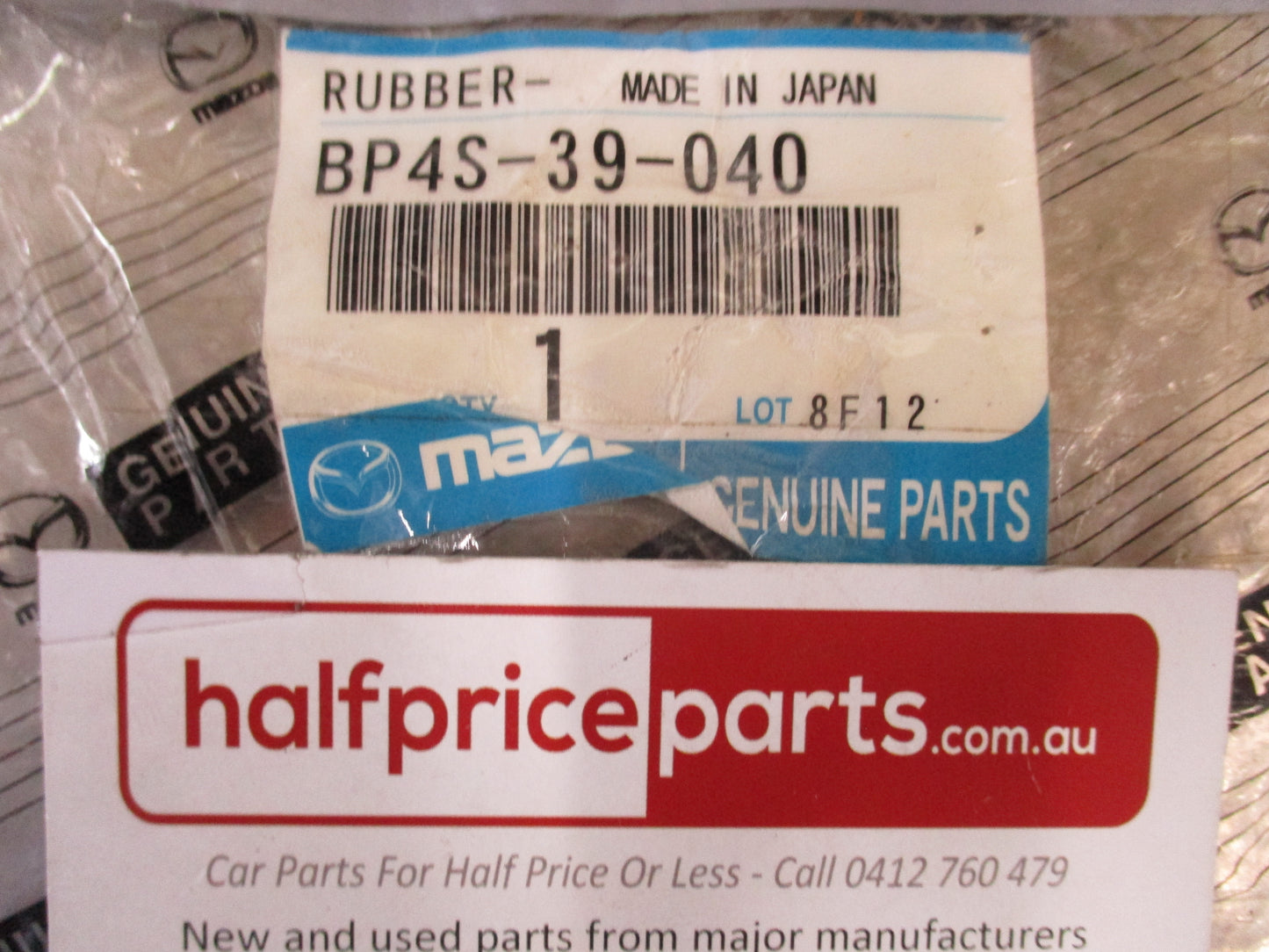 Mazda 3 Genuine Rear No.1 (Upper) Rubber Engine Mount New Part