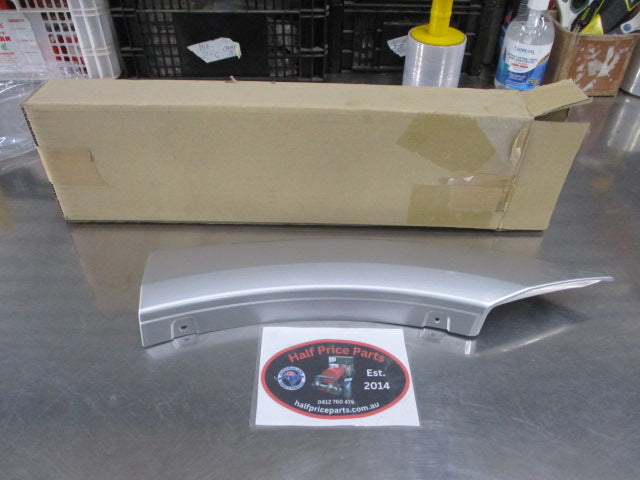 Mitsubishi Pajero Genuine Left Hand Rear Bumper Flare Extension (Factory Silver) New Part