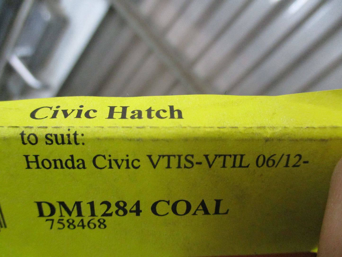 Shevron Honda Civic Hatch Dash Mat