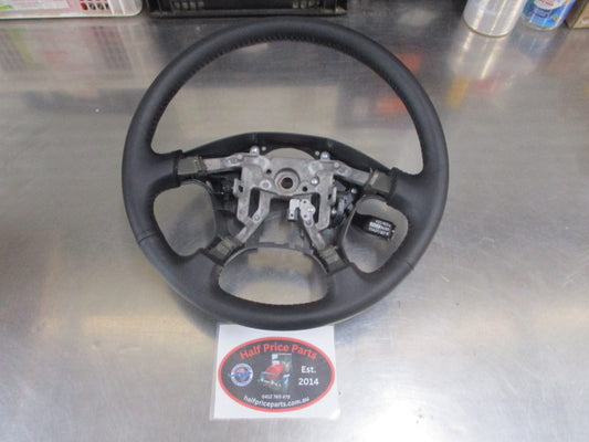 Mitsubishi Outlander Genuine Leather Steering Wheel With Cruse Control Lever New Part