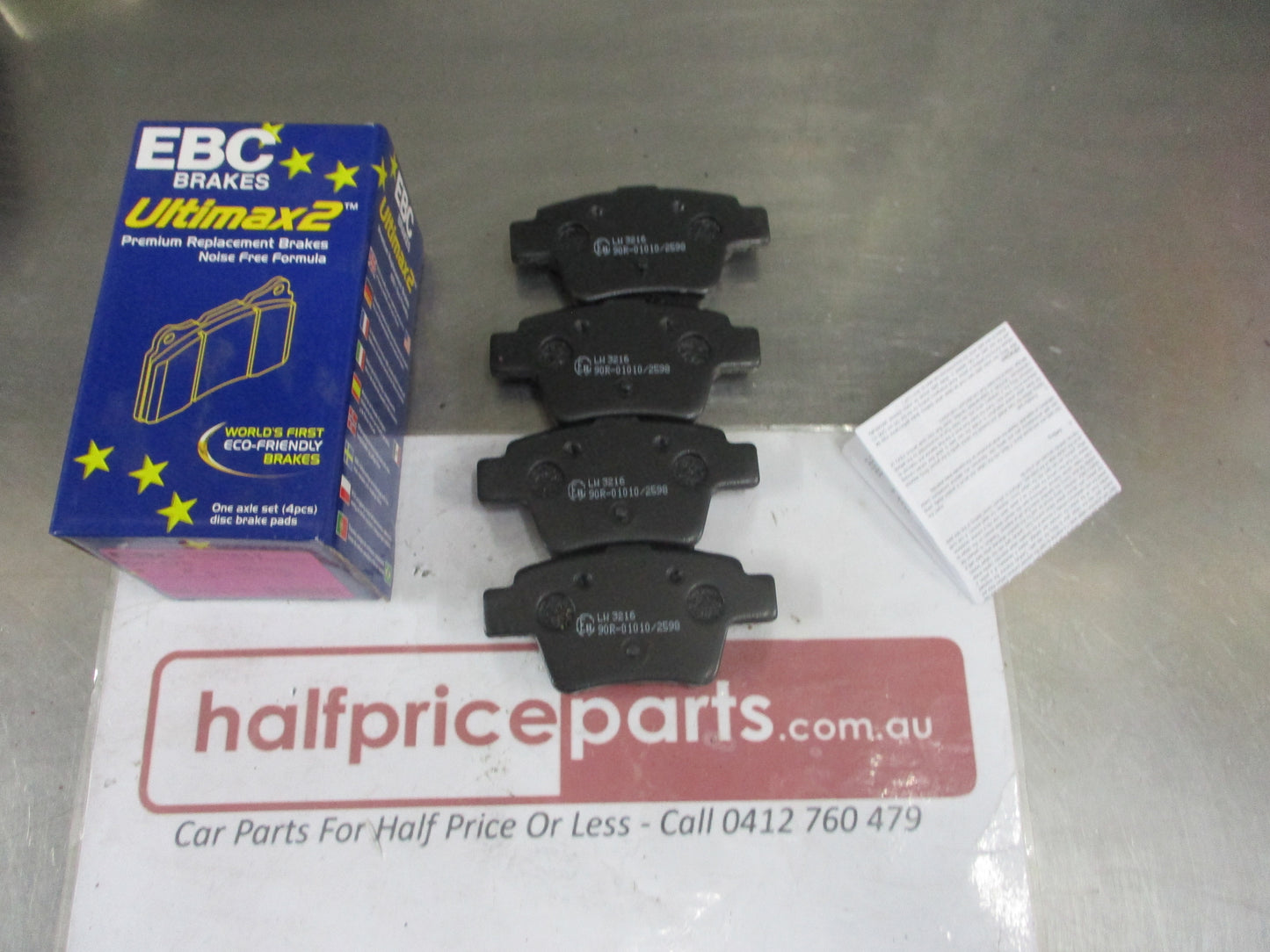EBC Rear Disc Brake Pad Set Suits Citron C4/Coupe/Peugeot 207/307 New Part